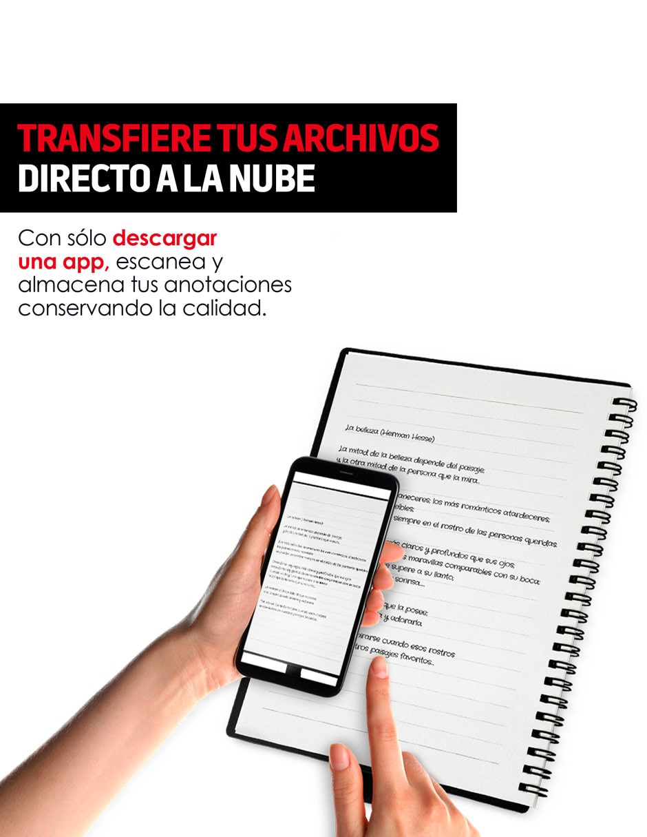 Cuaderno hoja rayada 5