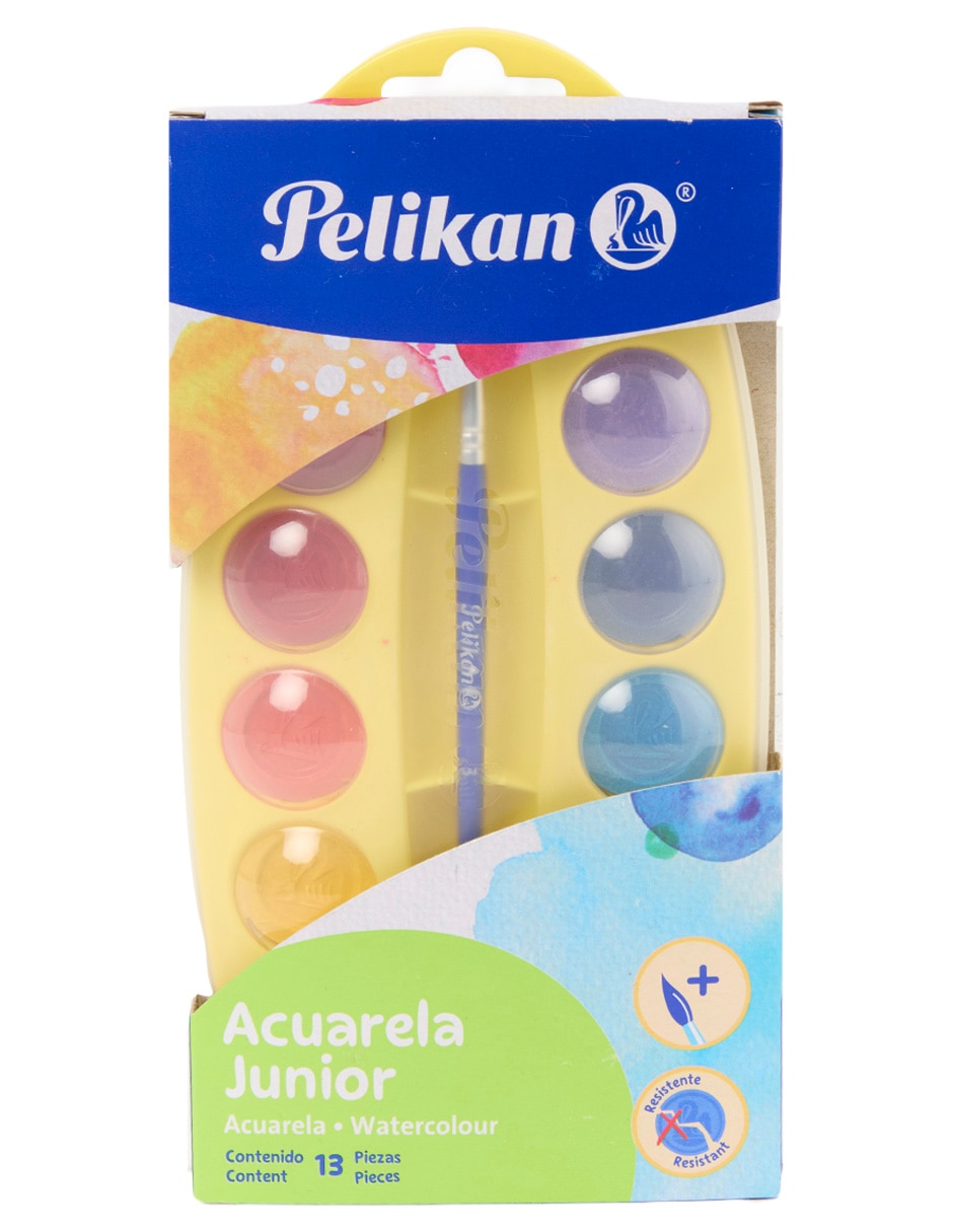 Acuarelas pastilla 12 colores 5