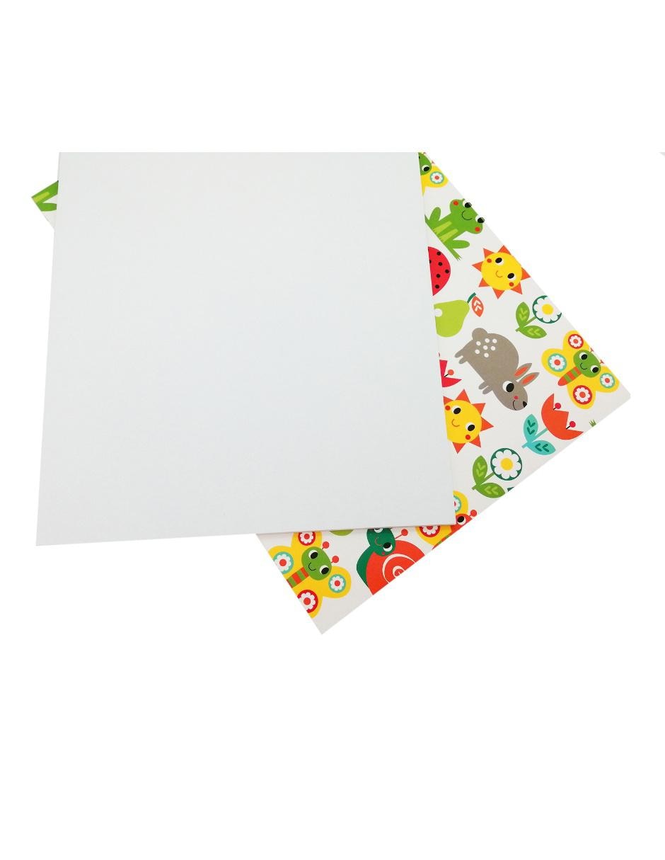 Cuaderno hoja blanca 6