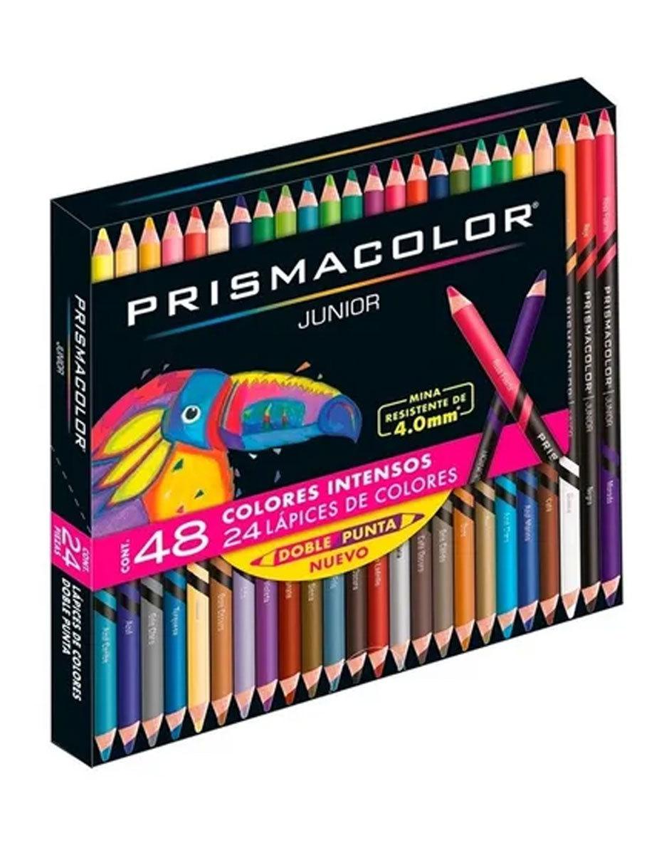 Lápices de colores 24 piezas 48 colores Prismacolor Junior Doble Punta
