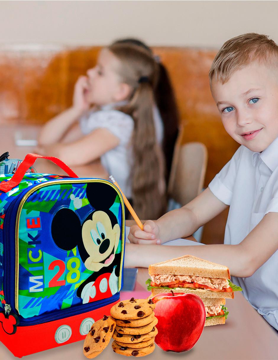 Lonchera escolar Disney Mickey Mouse 6