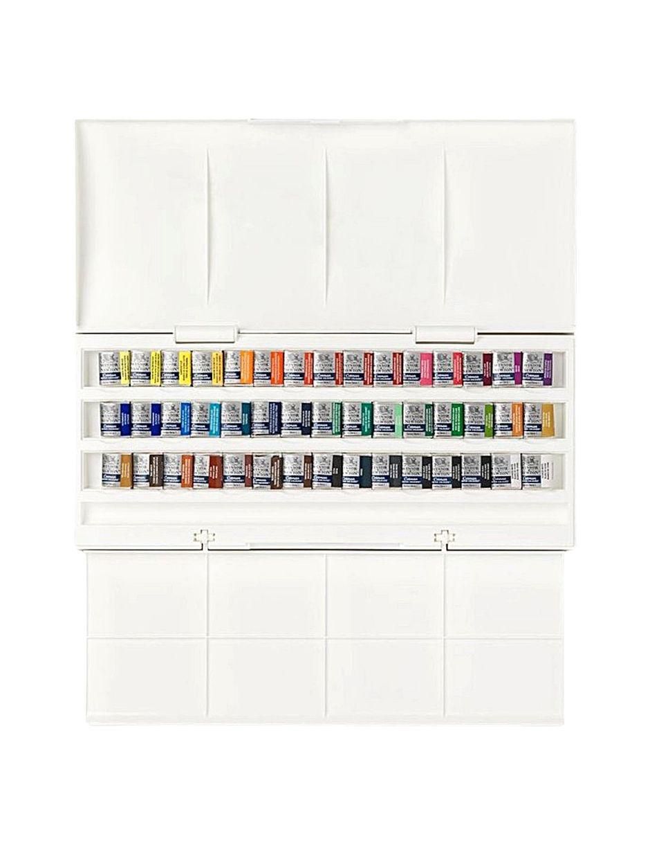 Set de acuarelas Derwant 45 pastillas 3