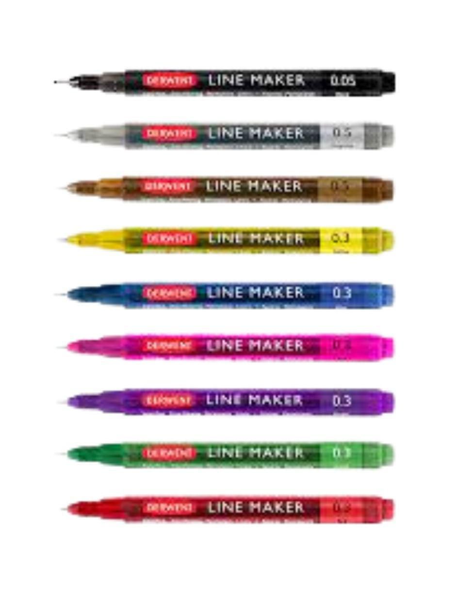 Set de 6 Estilógrafos Line Maker 2