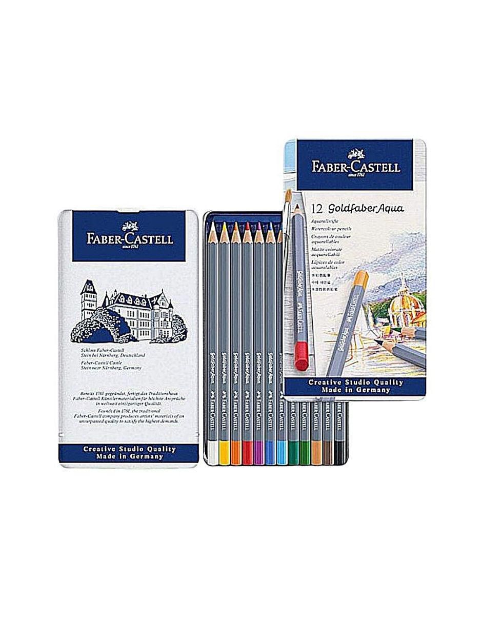 Set lápices de colores Faber-Castell hexagonales 36 piezas