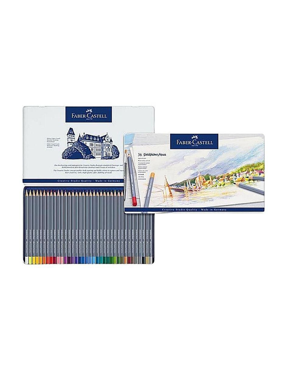 48 Colores Acuarelables Profesional Goldfaber Faber Castell
