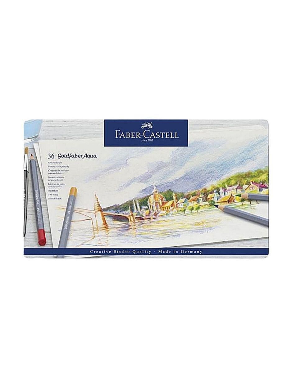 Set lápices de colores Faber-Castell hexagonales 36 piezas