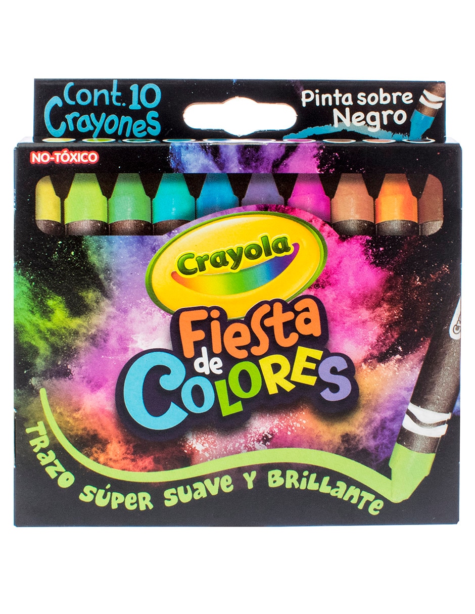 Crayolas Crayola Fiesta de Colores 10 piezas