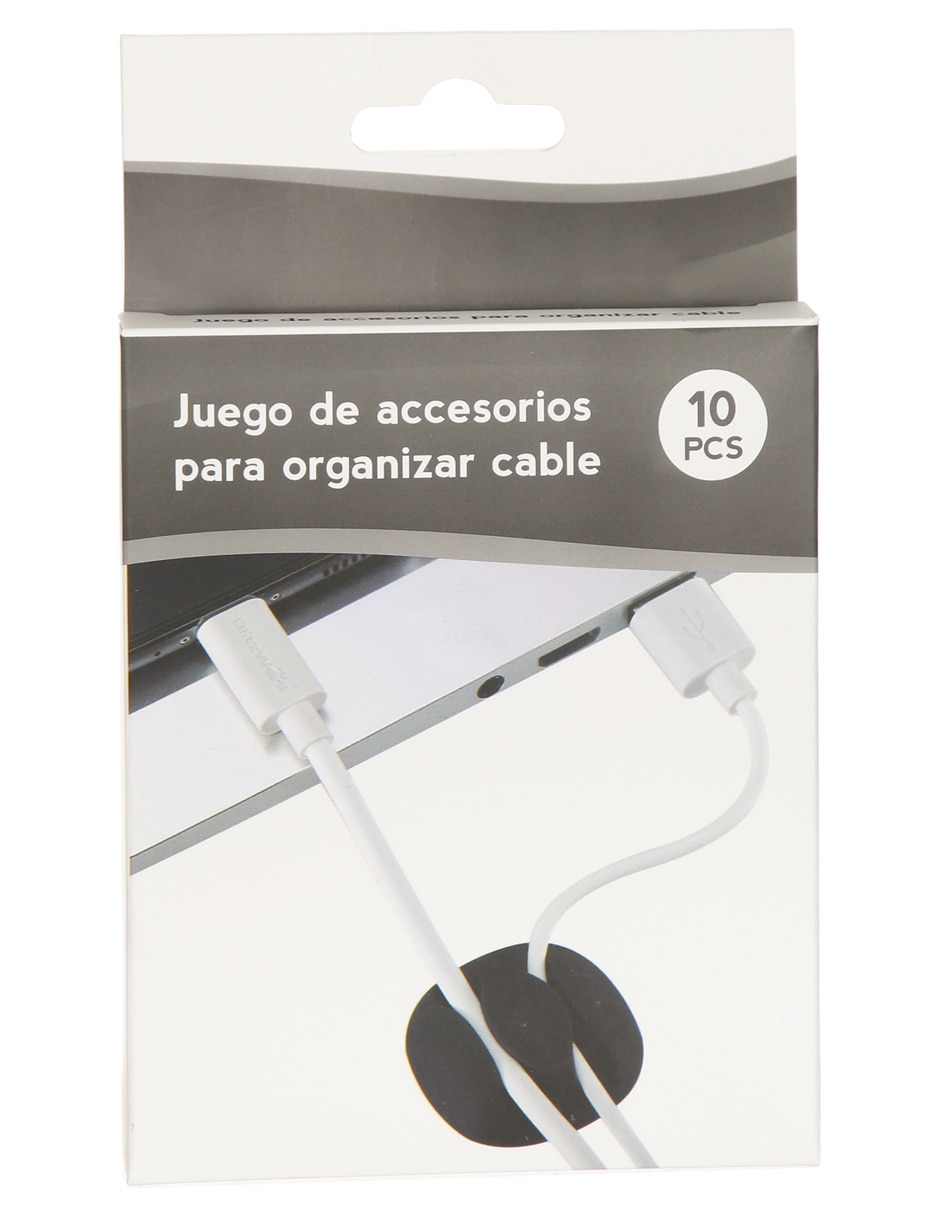 Juego de accesorio para organizar cables con 10 piezas 4