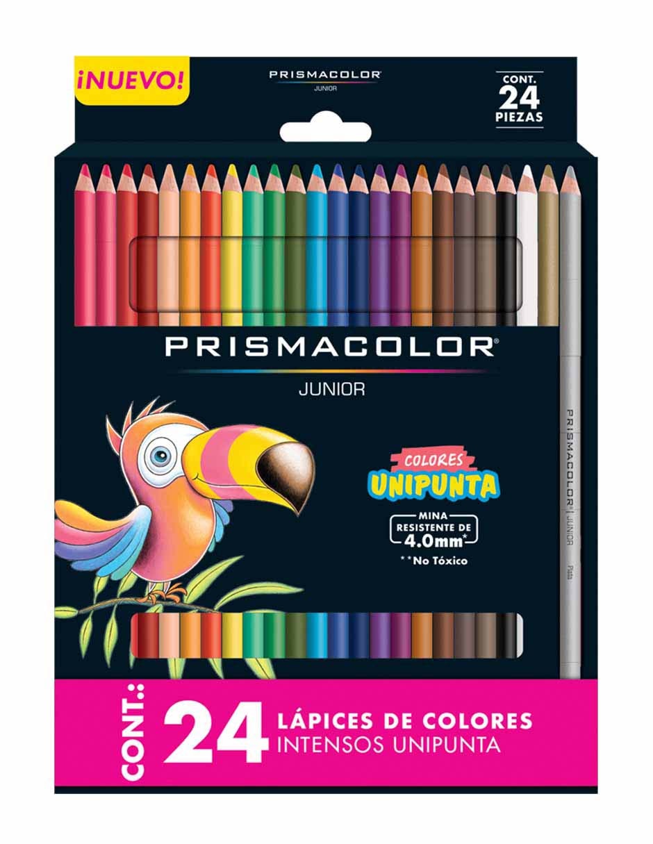Lápices de color Unipunta 24 piezas