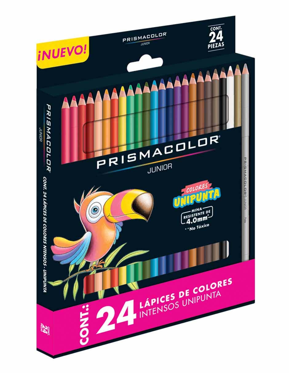 Lápices de color Unipunta 24 piezas 2