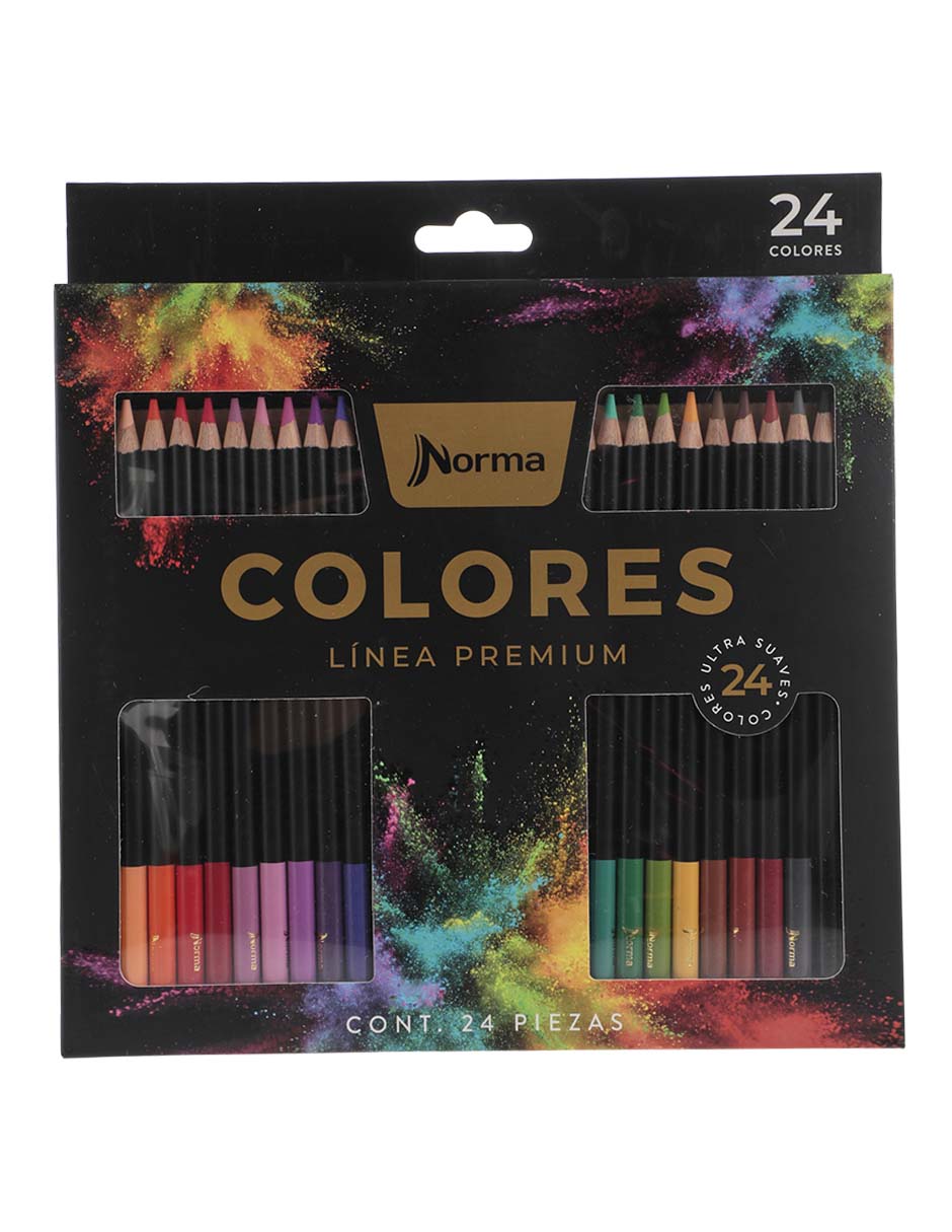 Set lápiz de color Línea Premium 24 piezas