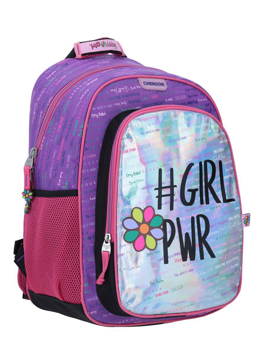 Mochila escolar Happy Girl Tessy para niña 4