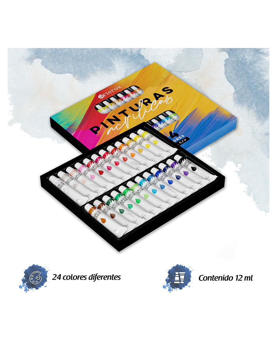 Pinturas acrílicas 24 piezas 5