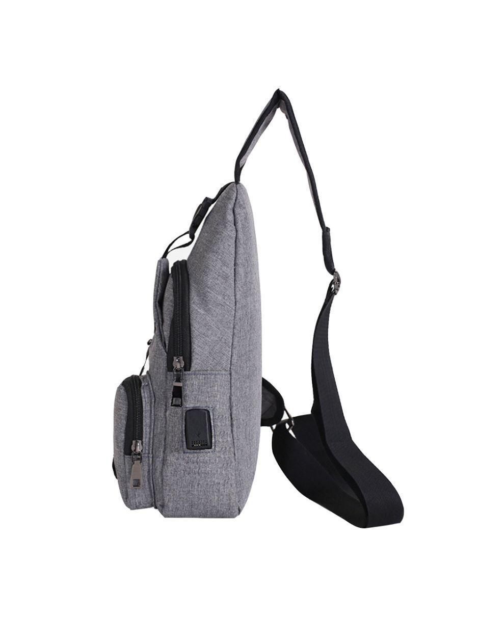 Mochila bandolera impermeable unisex 4