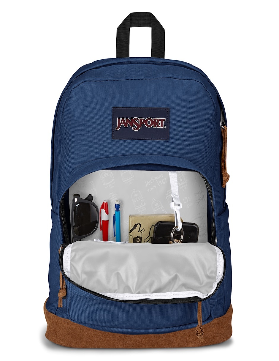 MOCHILA JANSPORT, AZUL MARINO