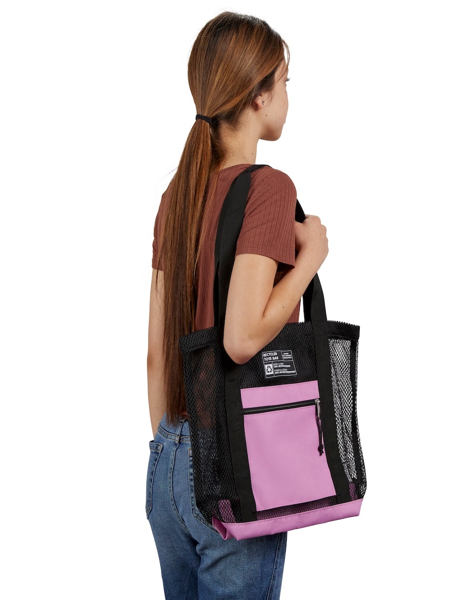 Mochila escolar Recycled Tote Bag unisex 4