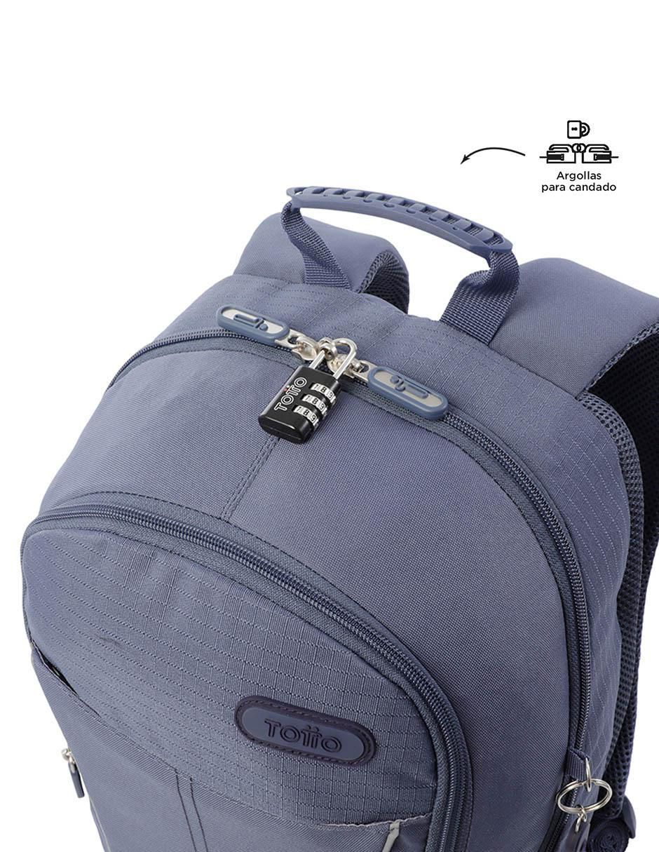 Mochila casual Liso impermeable unisex 5