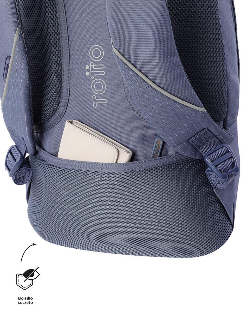 Mochila casual Liso impermeable unisex 6