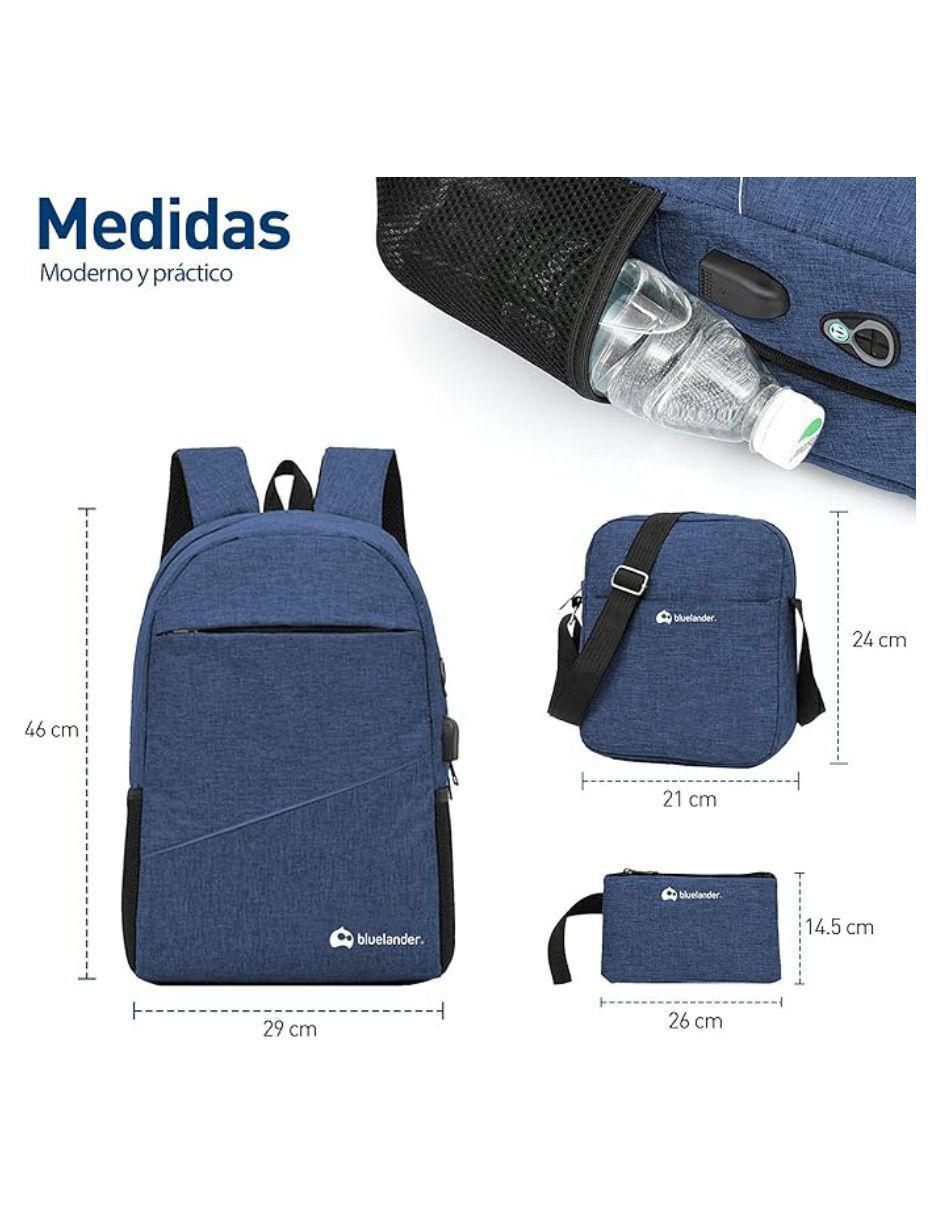 Mochila antirrobo impermeable unisex 6