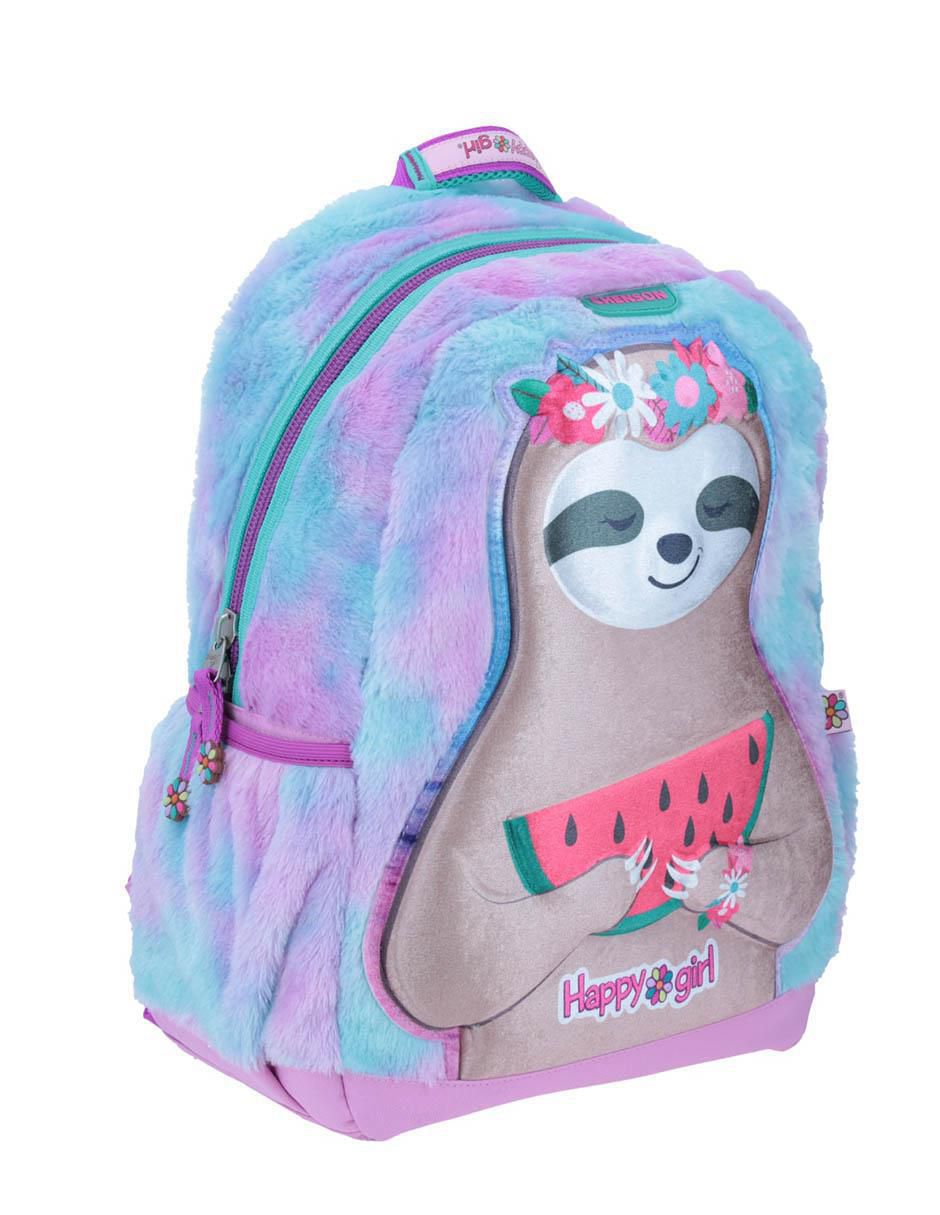 Mochila escolar Happy Girl Loty unisex 5