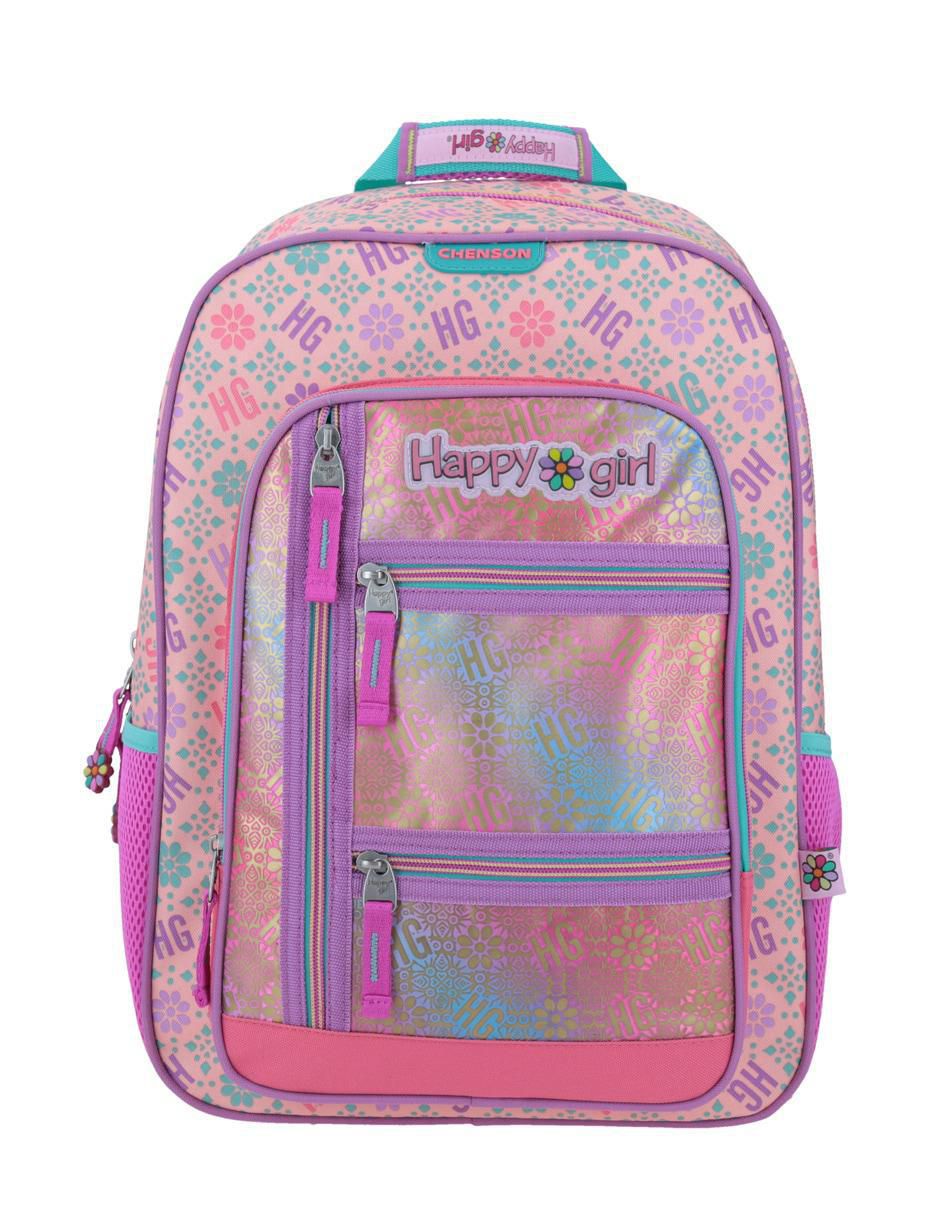Mochila escolar Happy Girl Huachi unisex