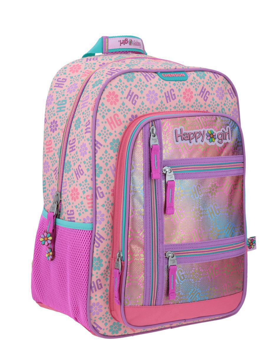Mochila escolar Happy Girl Huachi unisex 2
