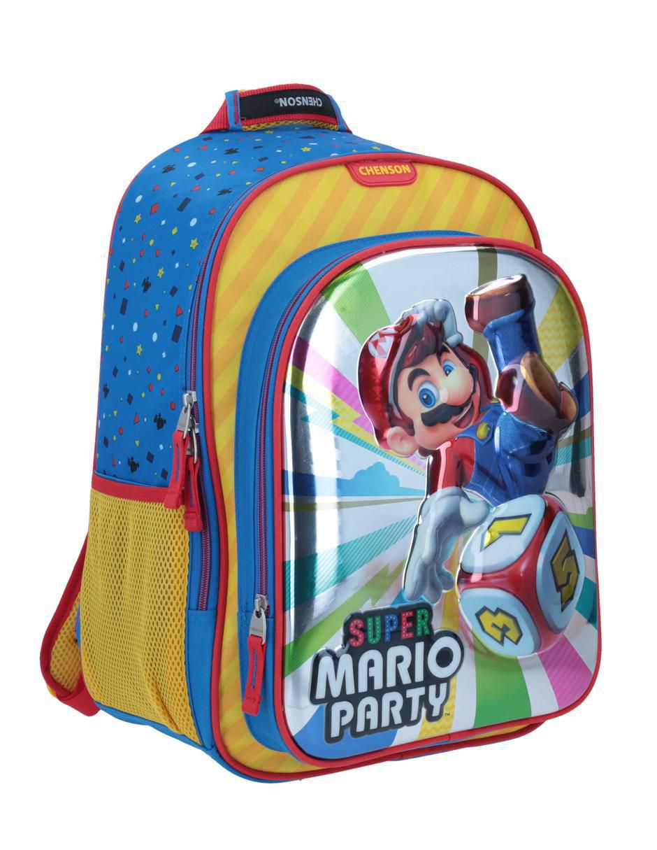 Mochila escolar Mario Bros Party 3