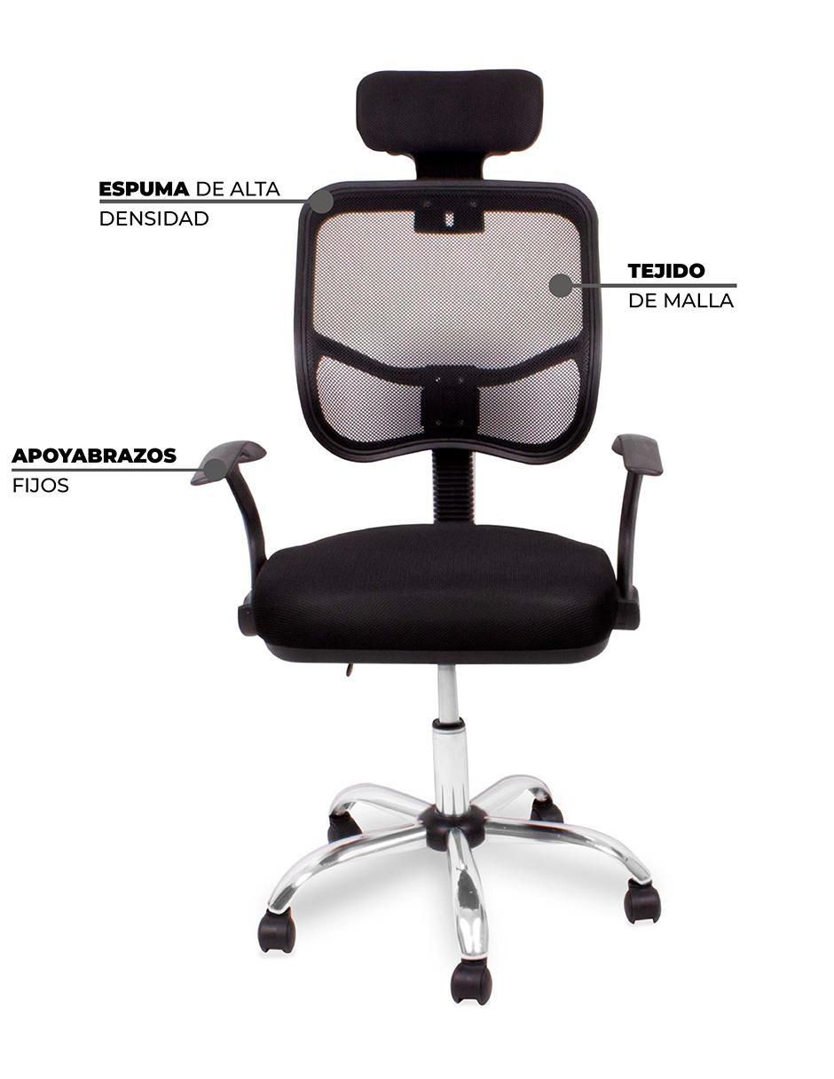 Silla de escritorio Q-Tech de acero inoxidable 2