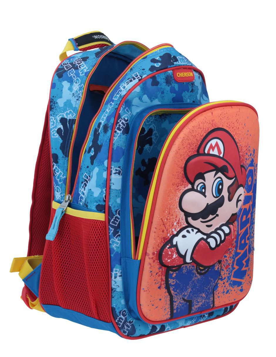 Mochila escolar Mario Bros Splash unisex 3
