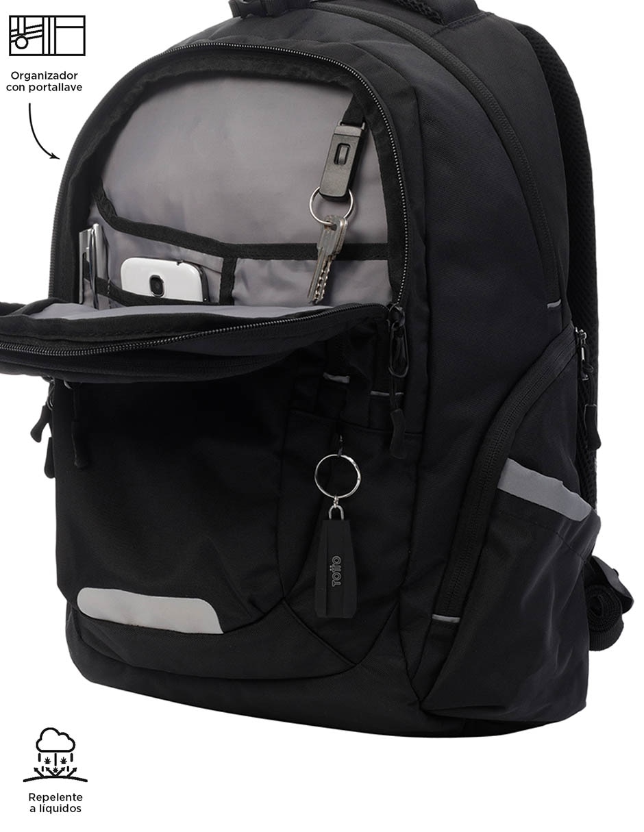 Mochila escolar Yatta impermeable unisex 5