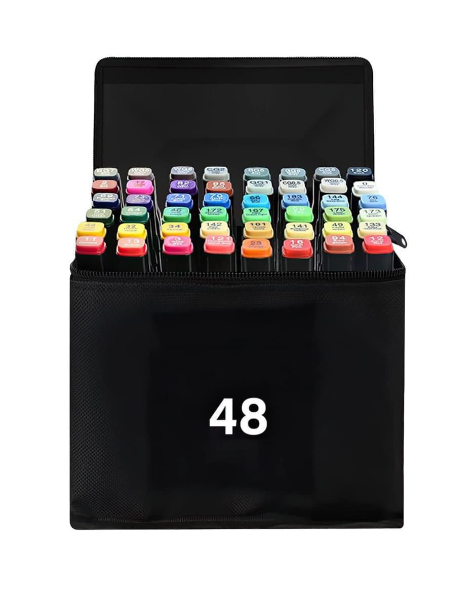 Set de plumones 48 piezas