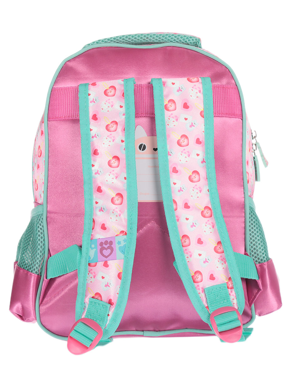 Mochila escolar La casa de muñecas de Gaby Cat Cake unisex 3