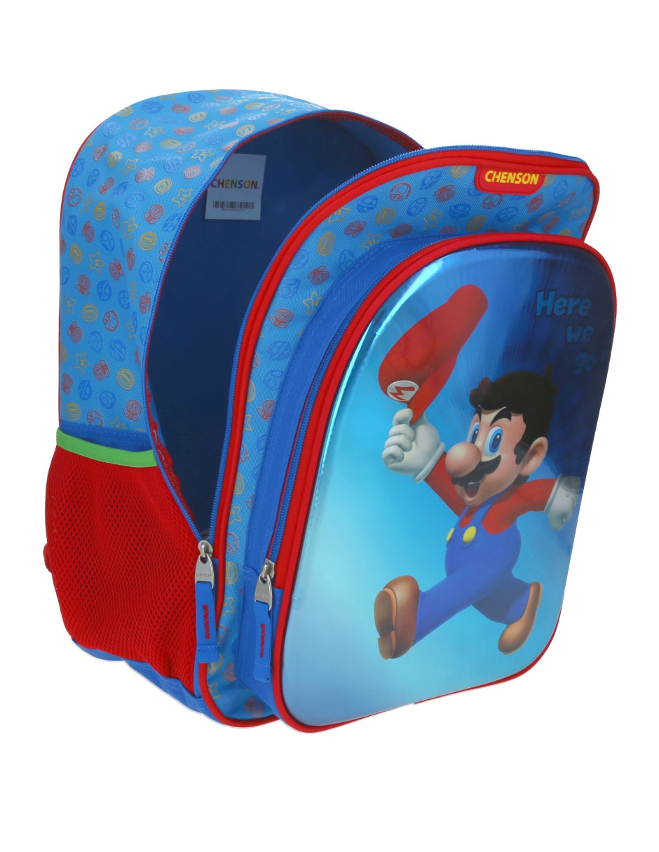 Mochila escolar Mario Bros Flashy unisex 4