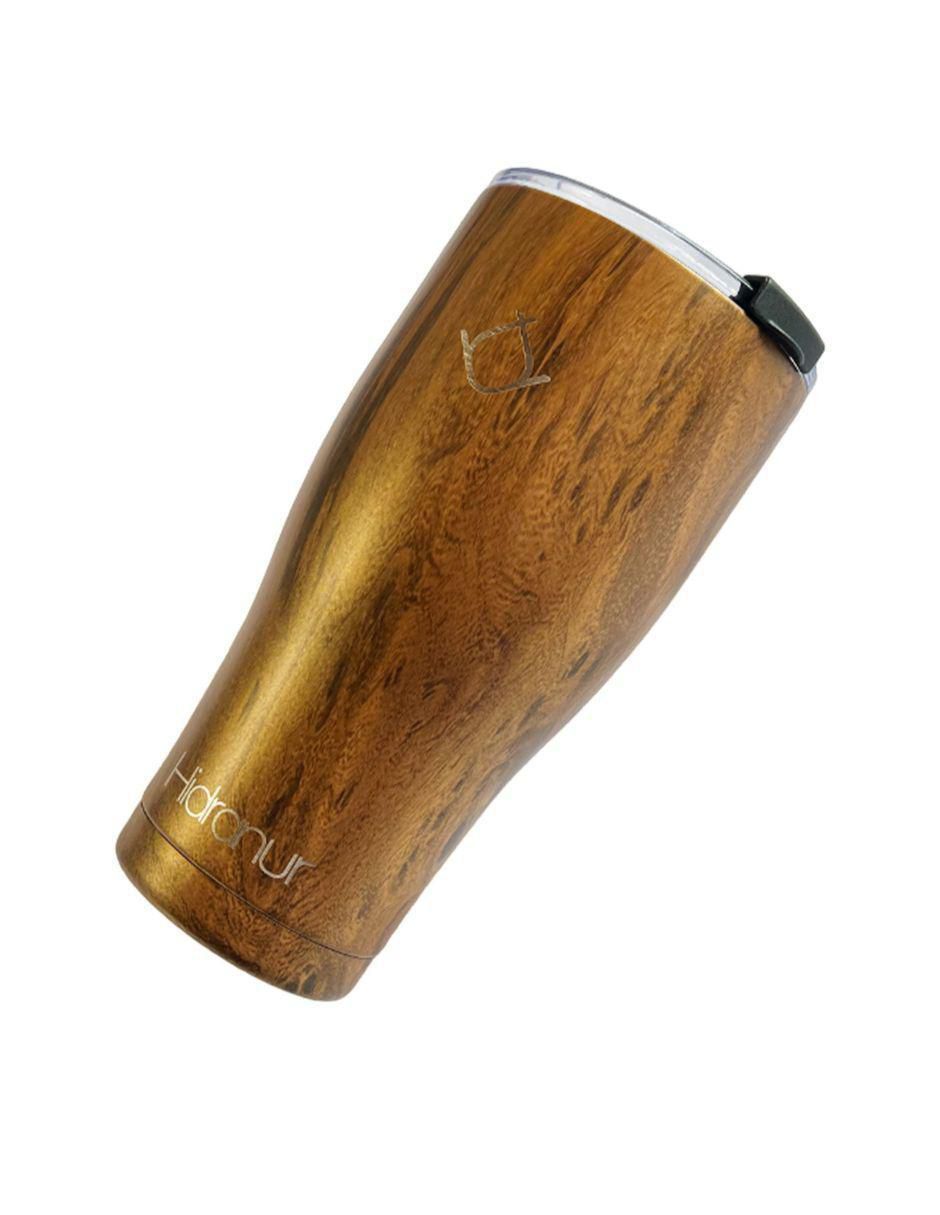Termo de acero inoxidable con tapa push pull 592 ml 2