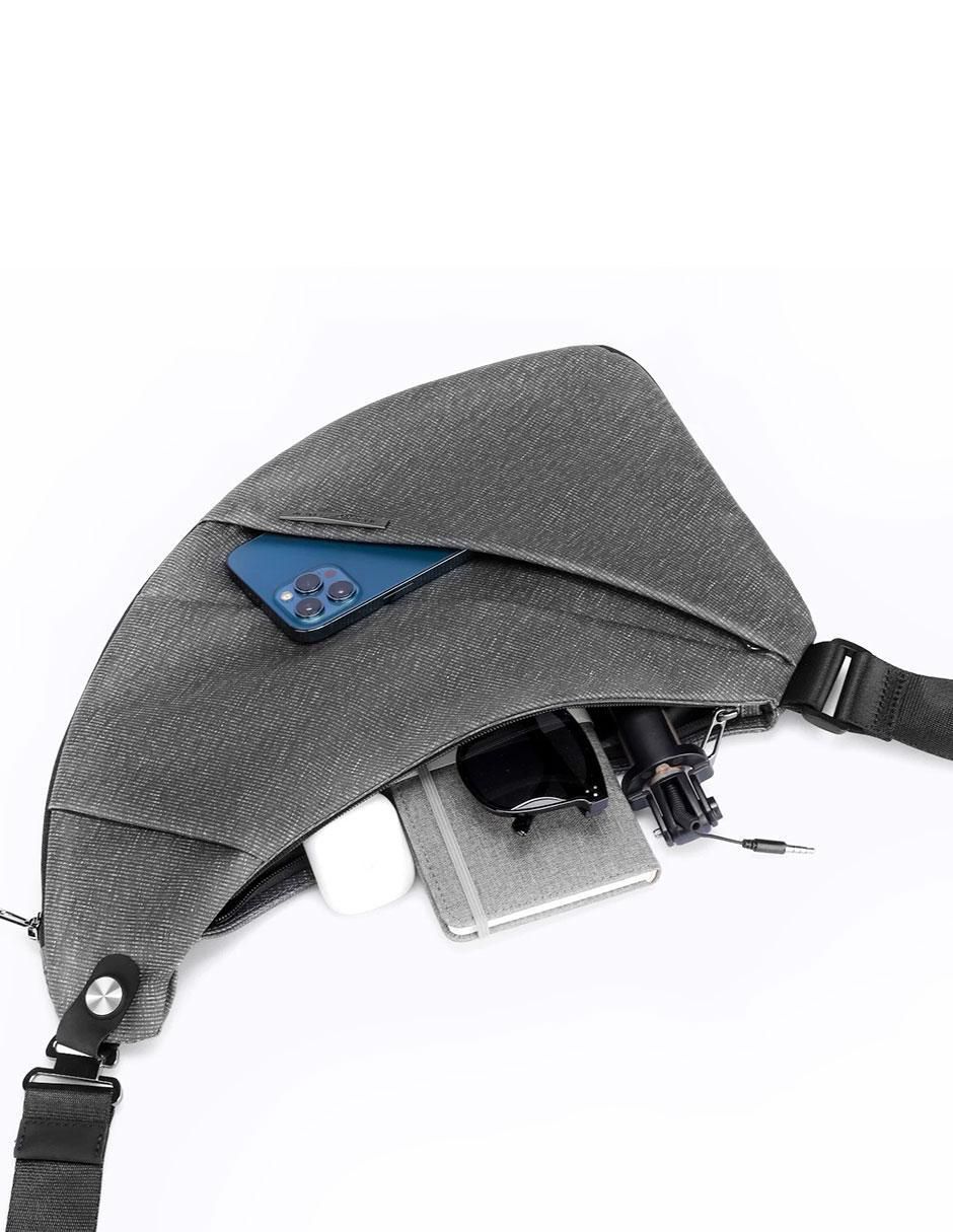 Mochila bandolera impermeable unisex 3
