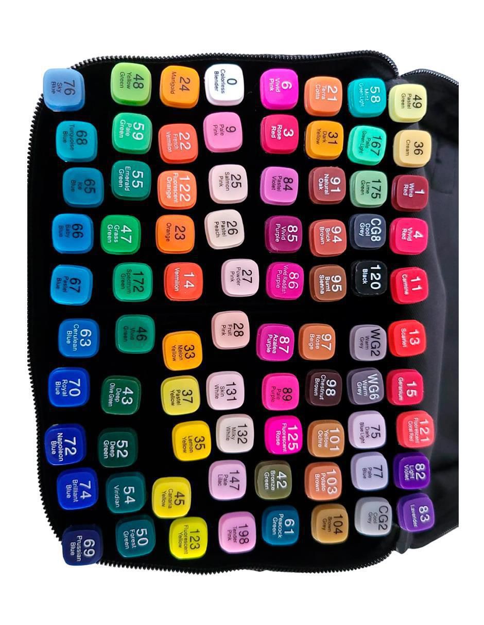 Set de plumones 80 piezas 4