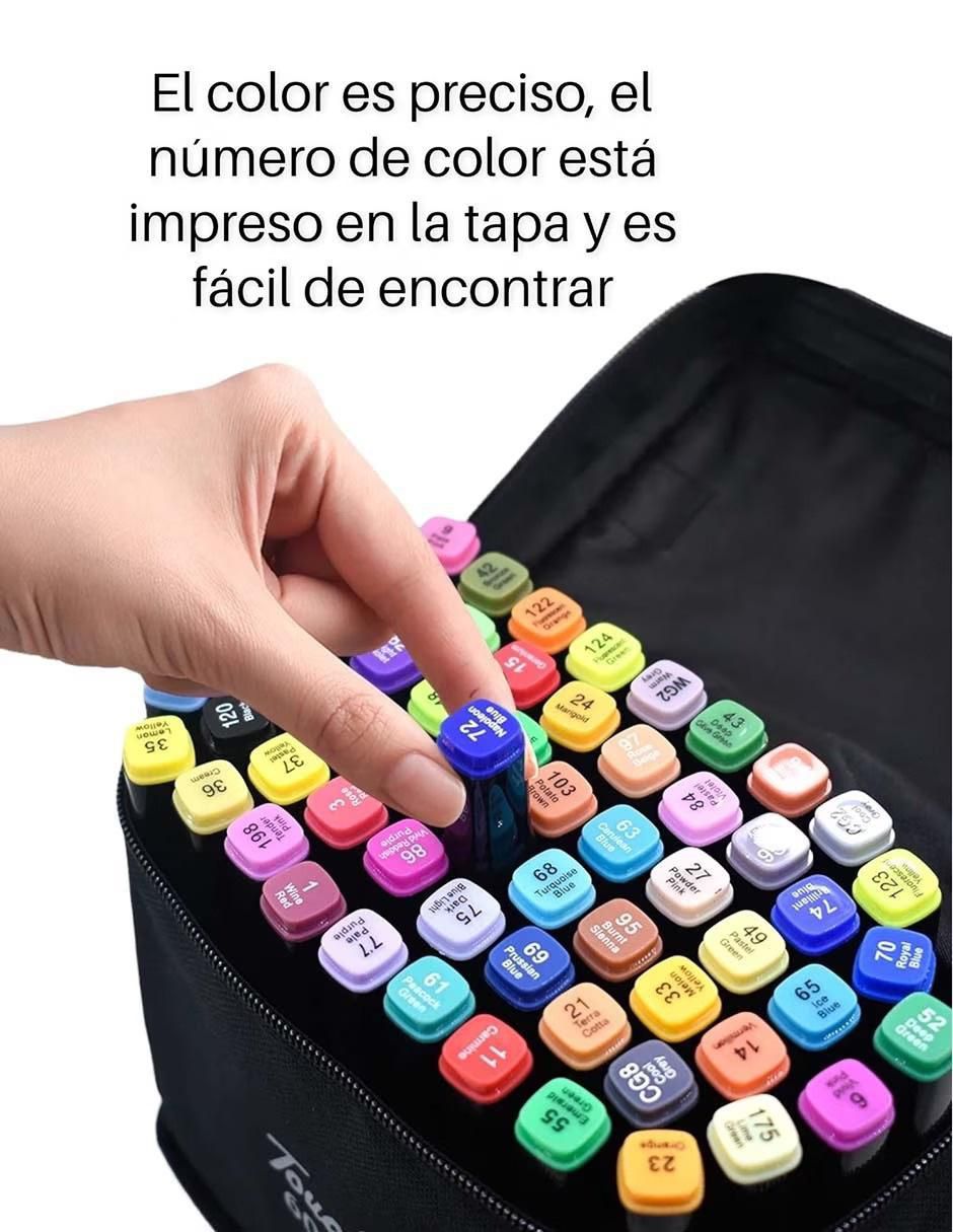 Set de plumones 60 piezas 3