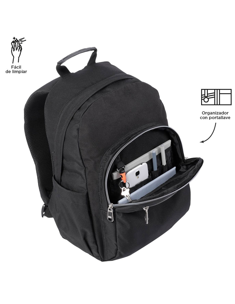 Mochila con portalaptop Ecole unisex 4