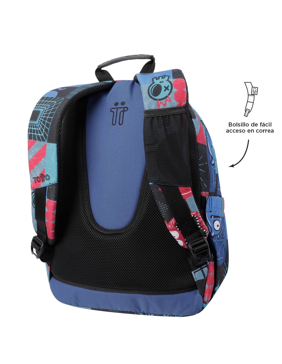 Mochila con portalaptop Ecole unisex 5