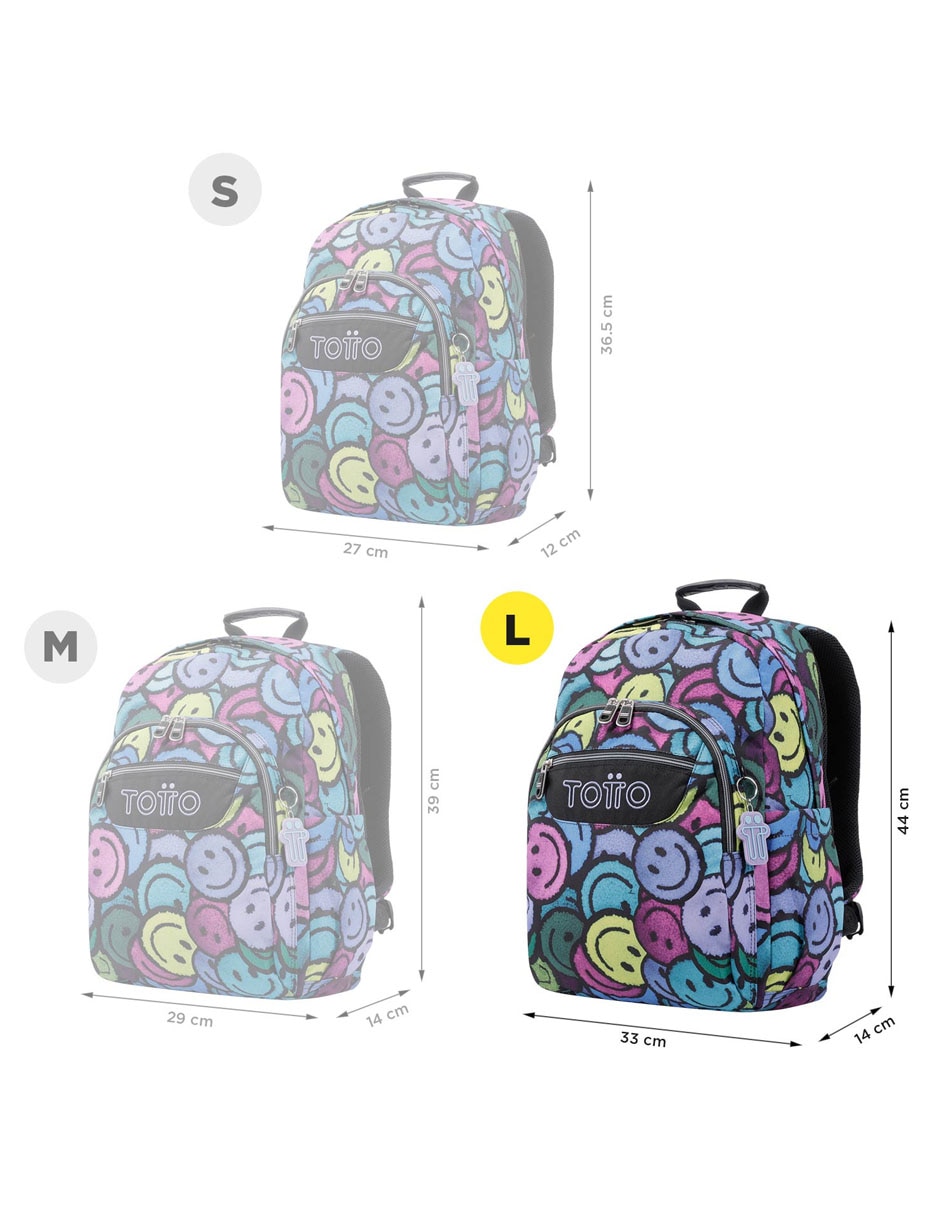 Mochila con portalaptop Ecole unisex 6