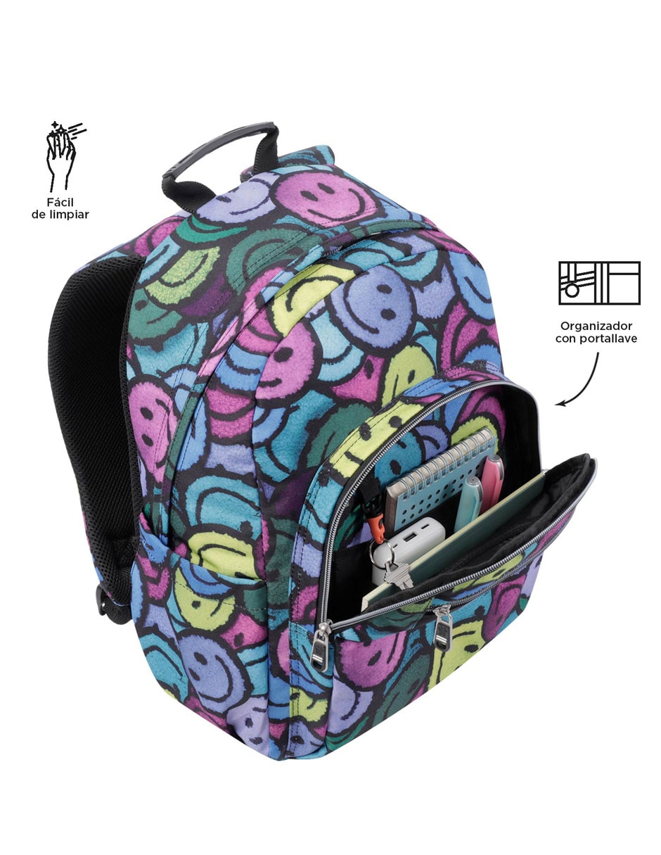Mochila con portalaptop Ecole unisex 4