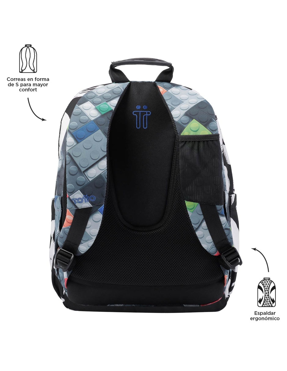 Mochila con portalaptop Ecole unisex 2