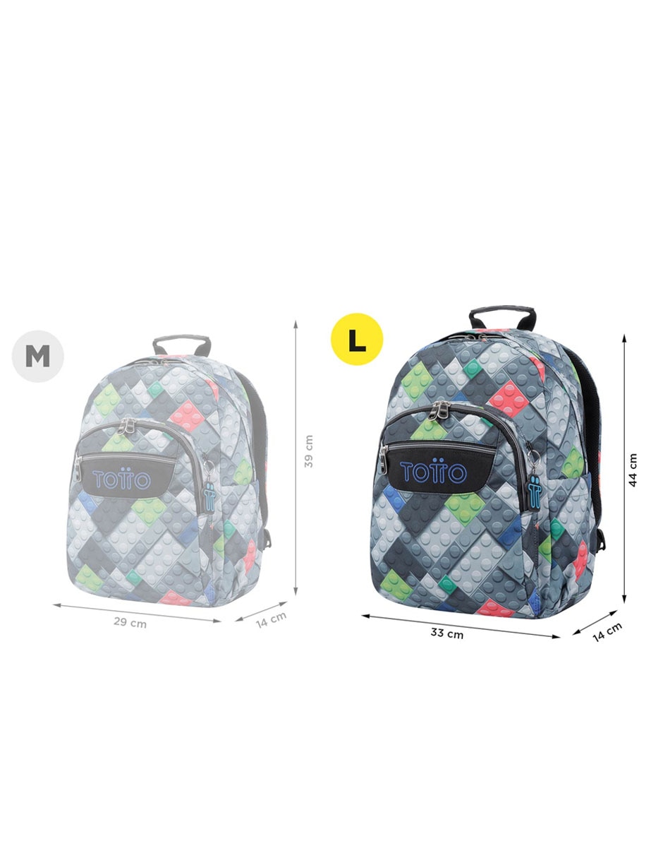 Mochila con portalaptop Ecole unisex 7