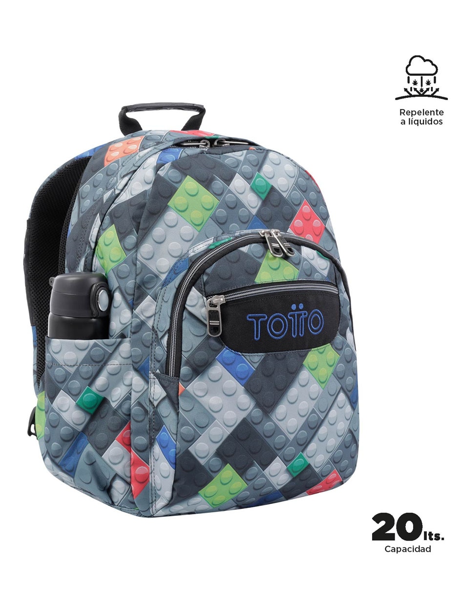 Mochila con portalaptop Ecole unisex 6