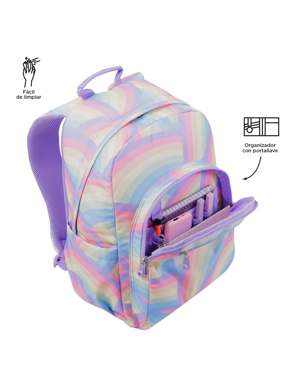 Mochila con portalaptop Ecole unisex 4