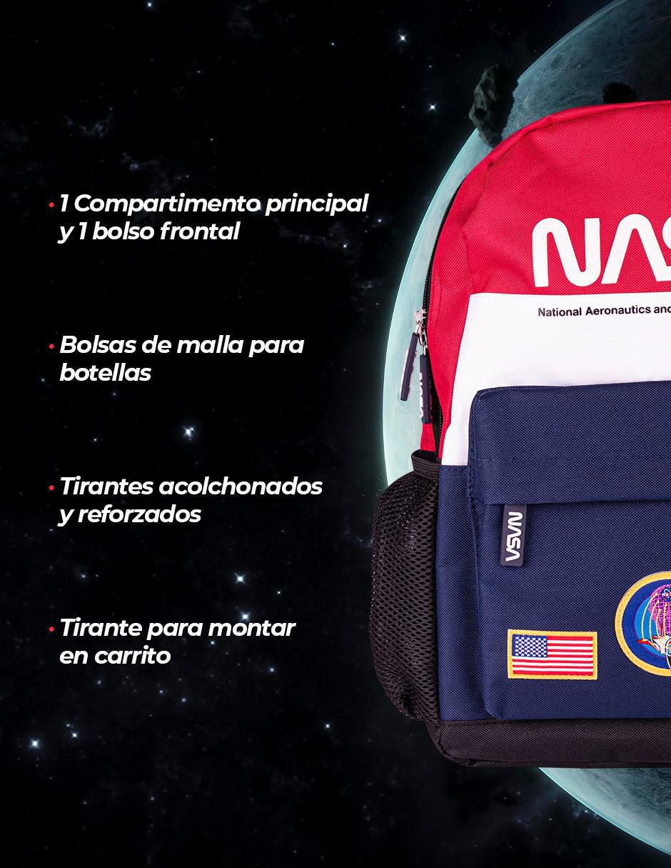 Mochila escolar NASA Vintage unisex 5
