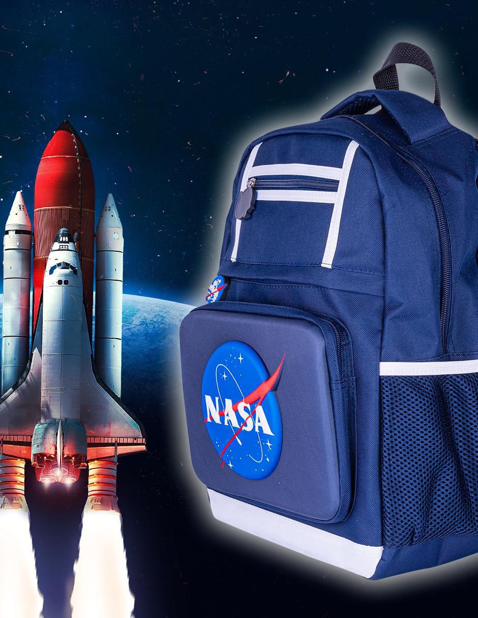 Mochila casual NASA Logo 3D unisex 7