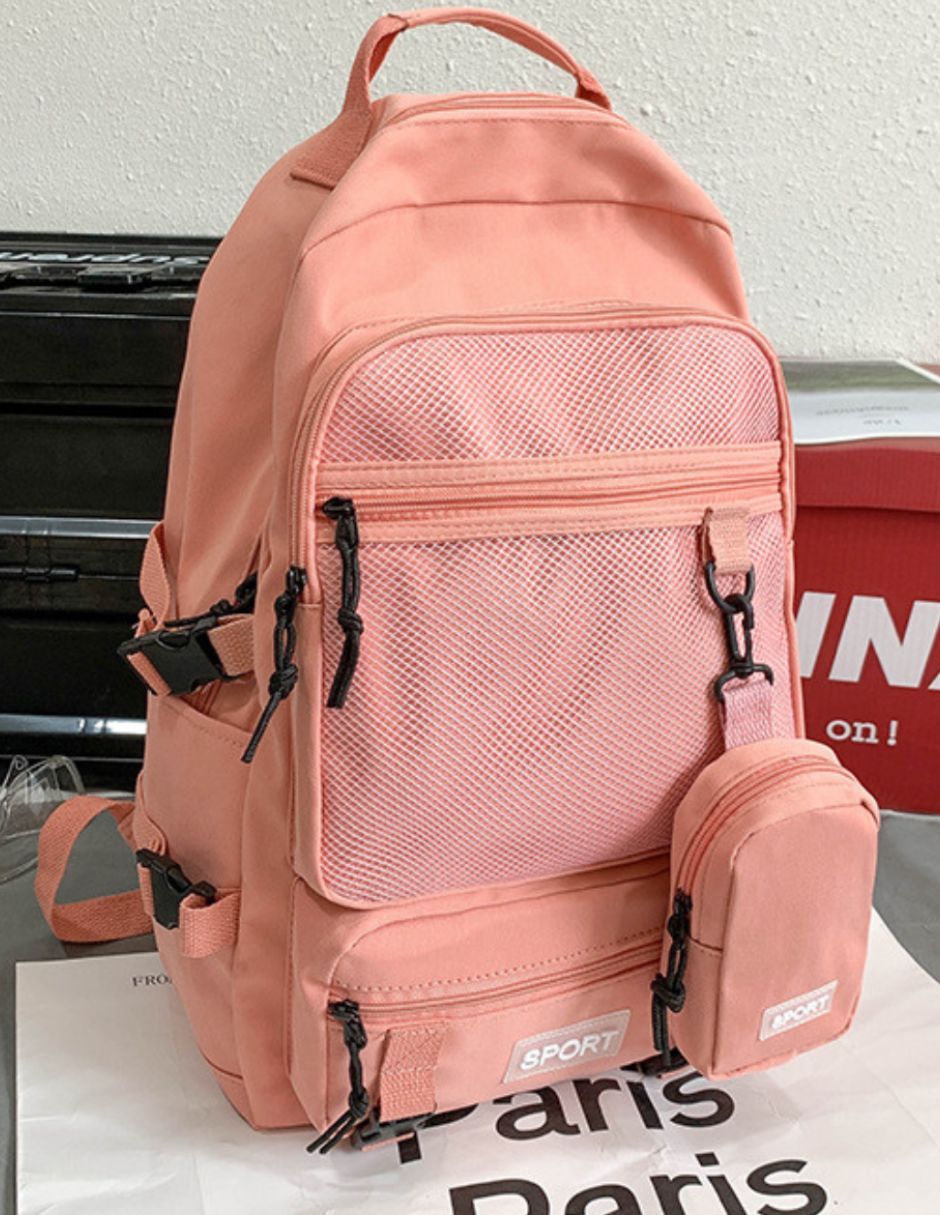 "set mochila/mochila" escolar sin licencia mima2 sport pocket. no