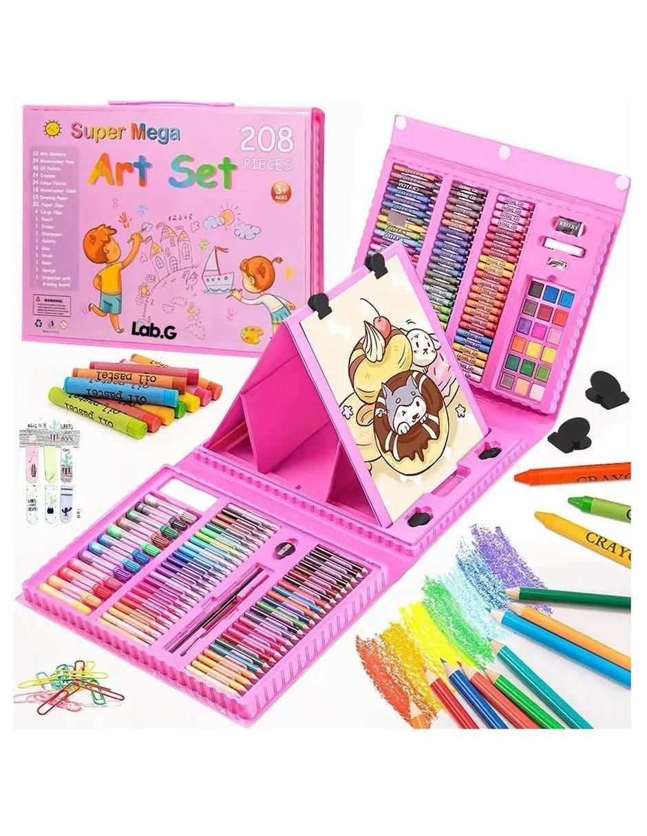 Set lápiz de color triangular 204 piezas 5