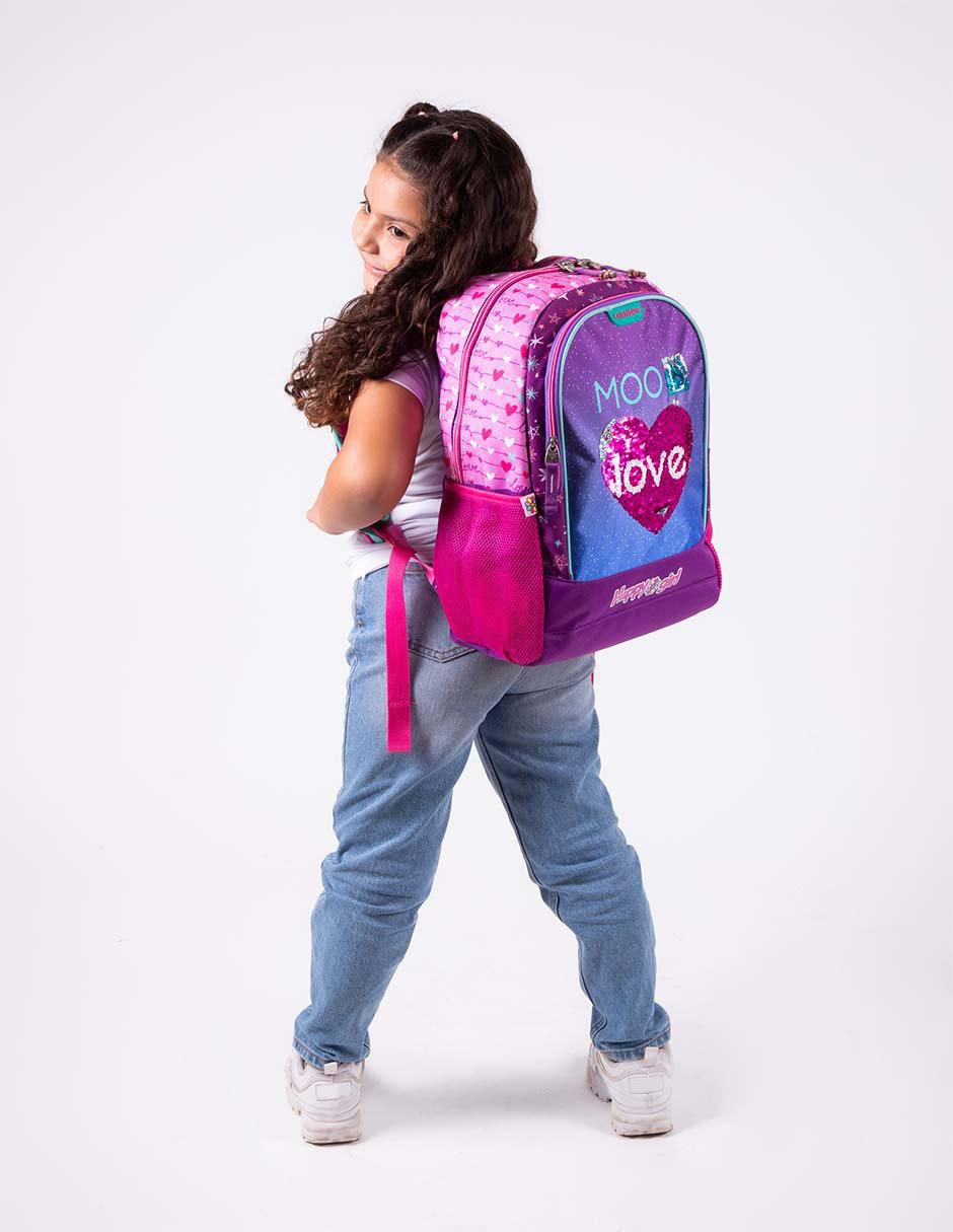 Mochila escolar Momo para niña 9